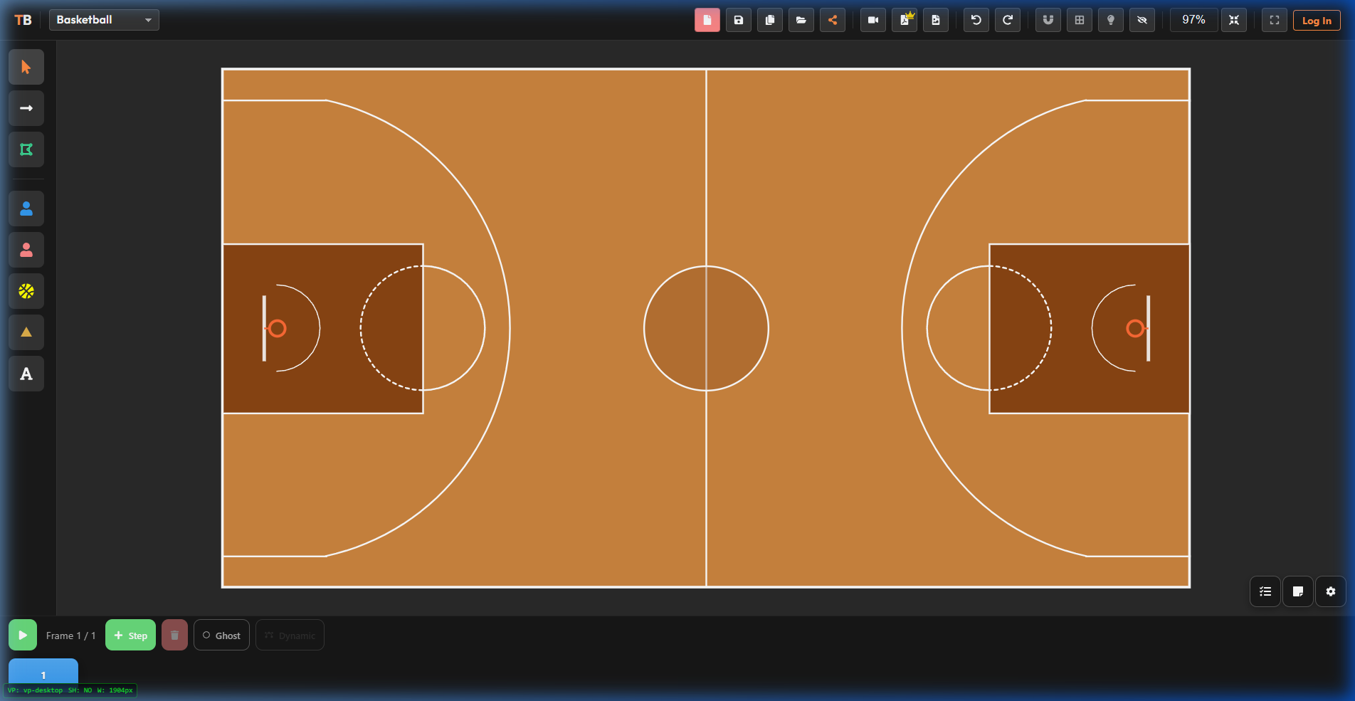 Basketball Tactical Board