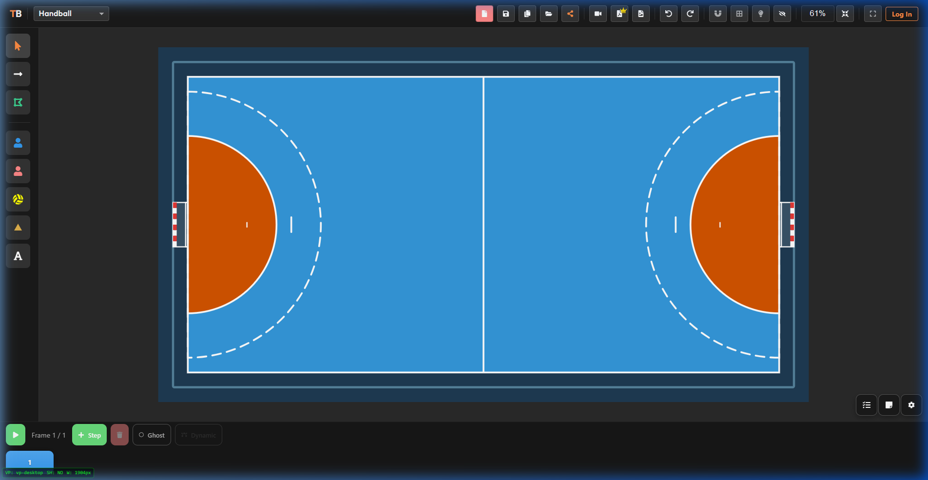 Handball Tactical Board